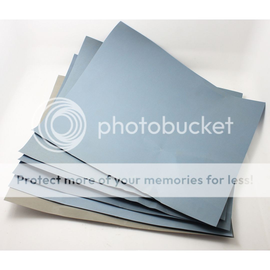 230 x 280mm 9''x11'' Wet/dry Sandpaper Sanding Sheets 2207000 Grit 5